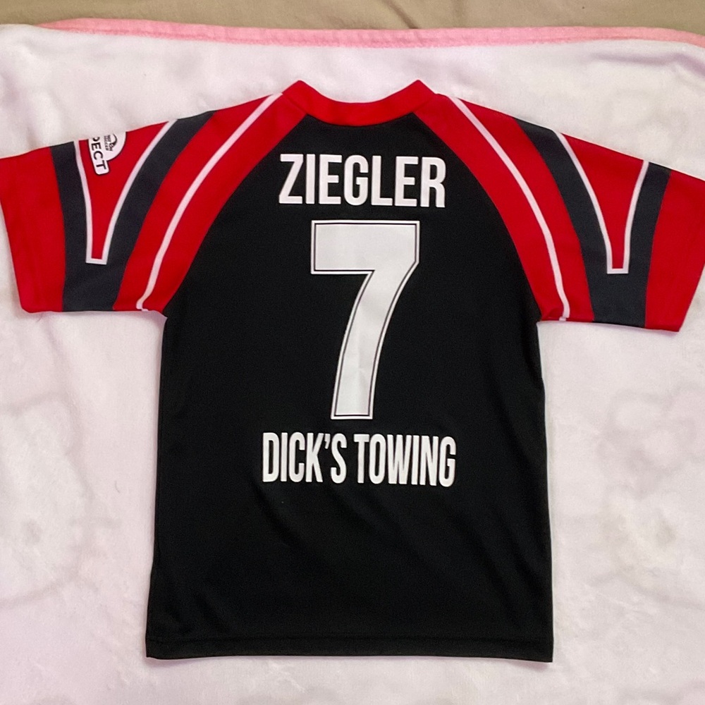 Ziegler Kids Red and Black Jersey